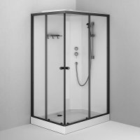 Душевая кабина AM.PM X-Joy 120x80 W94C-403-12080BT (черный матовый/прозрачное стекло)