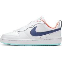 Кроссовки Nike Court Borough Low 2 White Navy GS BQ5448-112 (38)