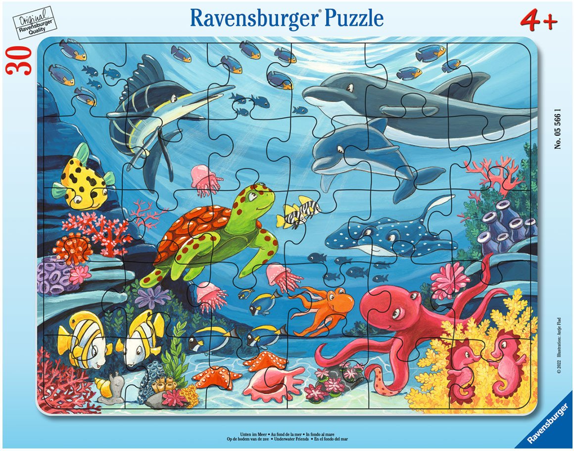 

Пазл Ravensburger Подводный мир 5566 (30 эл)