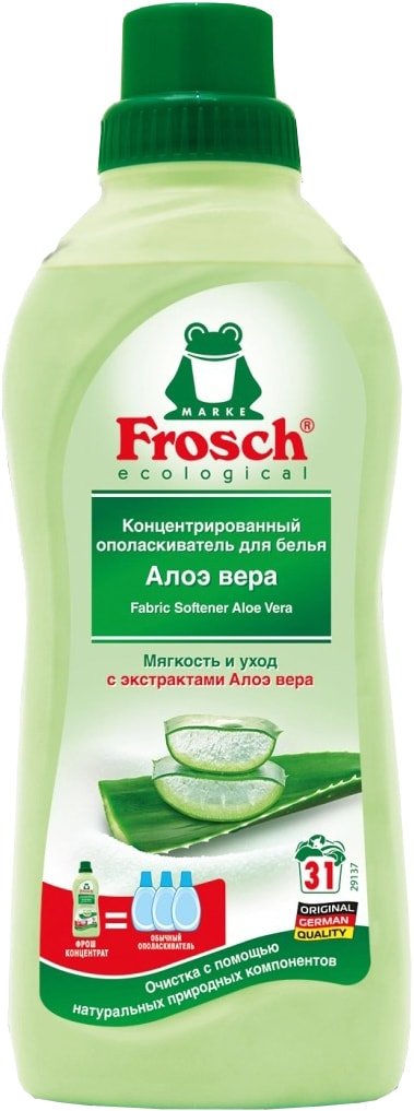 

Ополаскиватель-концентрат Frosch Алое вера 750 мл