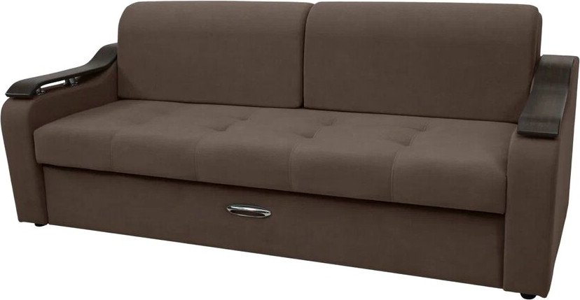 

Диван Сириус Лидер-4 НПБ 225x110 (Eva 26 велюр коричневый)