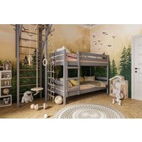Кровать Bravo Мебель Джуниор 90x200 (антрацит)