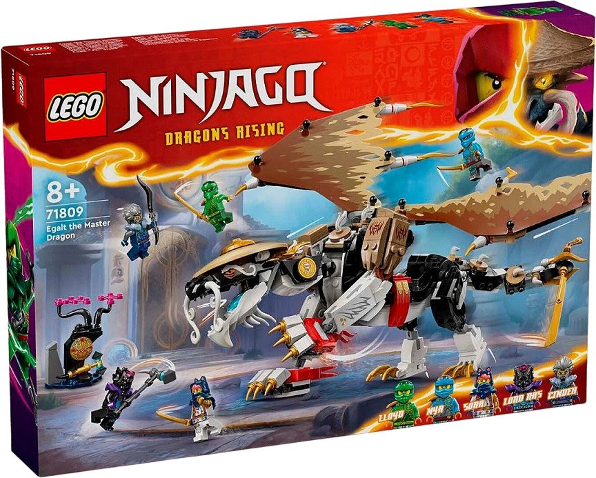 Конструктор LEGO Ninjago 71809 Эгалт - Повелитель Драконов