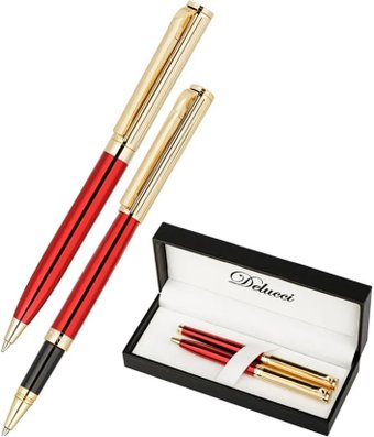 Набор шариковых ручек Delucci Rosso CPn_11831 (синий)