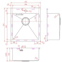 Кухонная мойка ZorG ZRN 5045 Premium