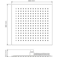 Верхний душ Wasserkraft A118