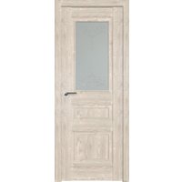 Межкомнатная дверь ProfilDoors 2.39XN L 50x200 (каштан светлый, стекло франческа кристалл)