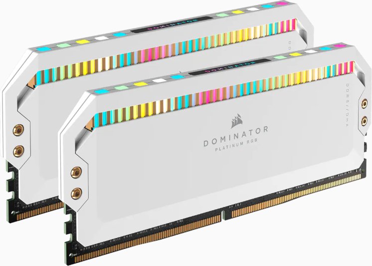 

Оперативная память Corsair Dominator Platinum RGB 2x16ГБ DDR5 5600 МГц CMT32GX5M2B5600C36W