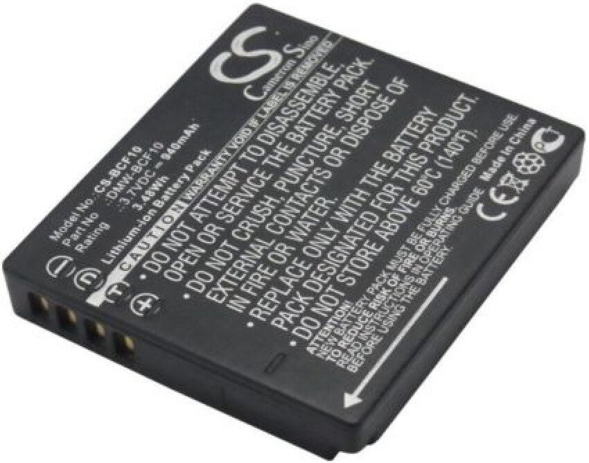 Аккумулятор Zarrumi аналог Panasonic BCK10 BCF10, CGA-S009E, CGAS/106C