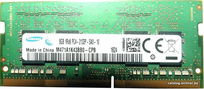 Samsung 8GB DDR4 SODIMM PC4-17000 M471A1K43BB0-CPB оперативную