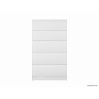 Комод Mio Tesoro Кастор 5 ящиков 2.03.02.070.1 (белый)