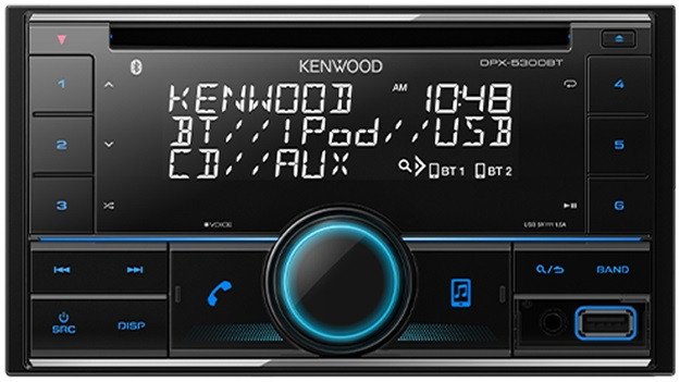 CD/MP3-магнитола Kenwood DPX-5300BT