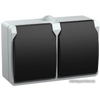 Розетка IEK Форс РСб22-3-ФСр