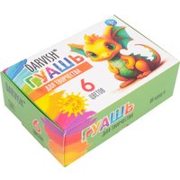 Гуашь Darvish Дракончик DV-14995-6 (6цв.)