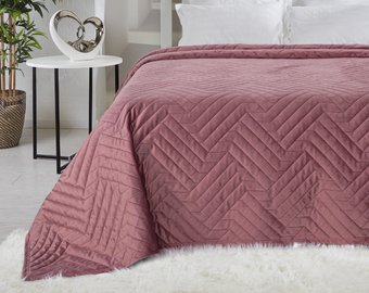 Покрывало АртПостель Розовый рассвет 2215 (240x230, ультрастеп бархатное)