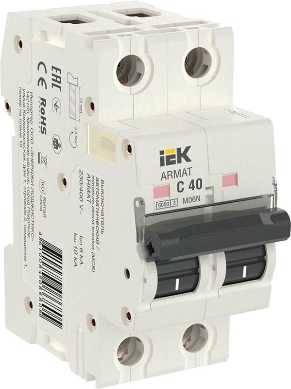 

Выключатель автоматический IEK AR-M06N-2-C040