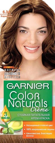 Крем-краска для волос Garnier Color Naturals 6.34 карамель