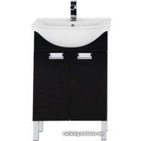  Aquanet Тумба под умывальник Адель 60 00185769 (черный)