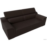 Диван Лига диванов Лига-003 117127 (экокожа коричневый)