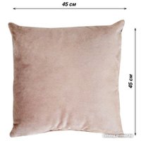 Декоративная подушка Lanatex 0345 22258 (45x45x14см, кофейный)