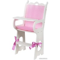 Стульчик для кукол Leader Toys Diamond Princess для кормления 71119 (белый)