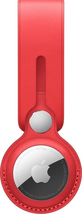 

Брелок Apple AirTag Leather Loop MK0V3 (PRODUCT)RED
