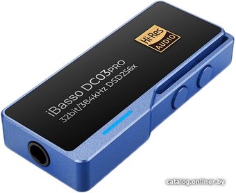 Портативный усилитель iBasso DC03 Pro (синий)