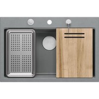 Кухонная мойка Quadron HQM7650U5BS