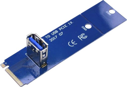 

Планка портов в слот M.2 DL-LINK M.2 - USB3.0