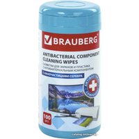 Влажные салфетки BRAUBERG 513476 (100 шт)