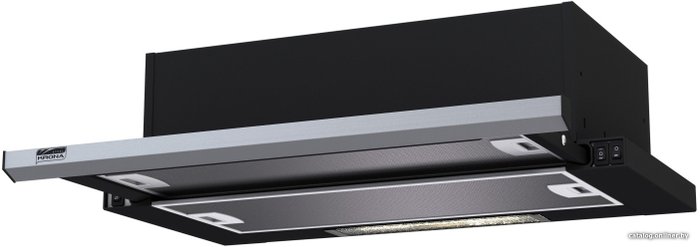 Krona Kamilla slim 600 black/inox