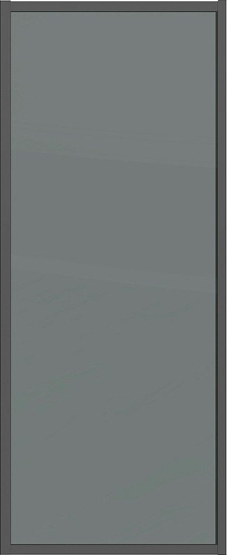 

Душевая стенка Grossman Style 70x195 200.K33.05.70.21.10 (черный матовый,стекло тонированное)