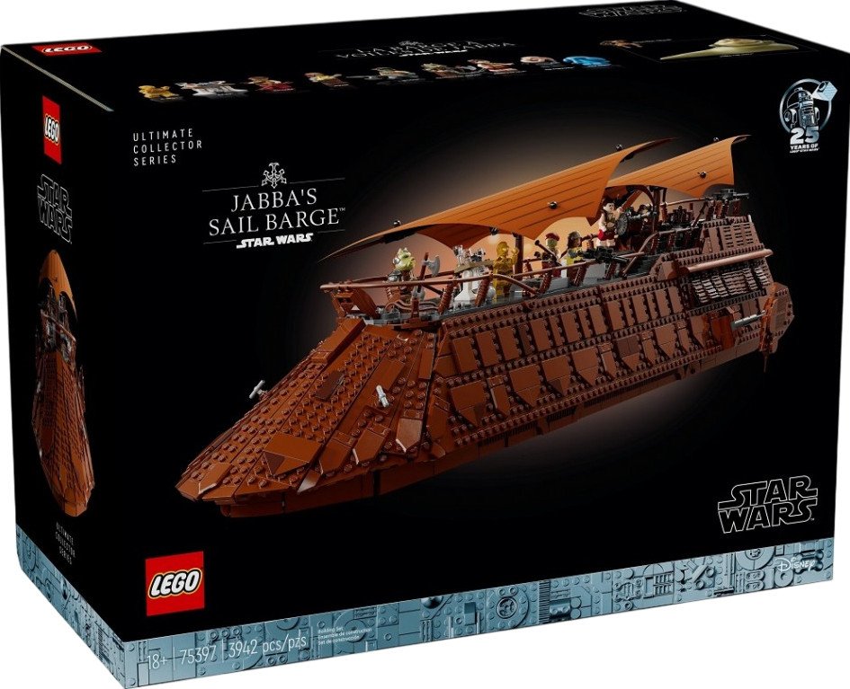 Конструктор LEGO Star Wars 75397 Парусная баржа Джаббы