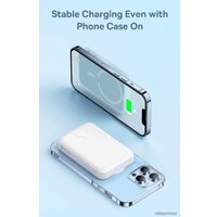 Внешний аккумулятор Baseus Magnetic Mini Wireless Fast Charge Power Bank 10000mAh 20W (розовый)