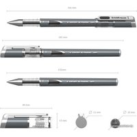 Набор гелевых ручек Erich Krause Megapolis Gel черный 93 (12 шт)