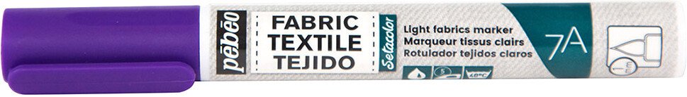 

Маркер художественный PEBEO 7A Light fabric 803406 (фиолетовый)