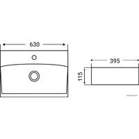 Умывальник WeltWasser Elbach 2060