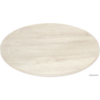 Кухонный стол Sheffilton SHT-TU34-P/80 ЛДСП (черный муар/дуб беленый)