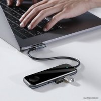 Док-станция Baseus Mirror Series Multifunctional Wireless Charger CAHUB-AZ0G