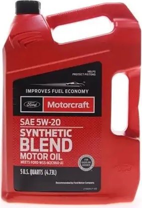 Моторное масло Ford Motorcraft 5W-20 Synthetic Blend 4.73л