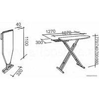 Гладильная доска Perfecto Linea Basic 3 42-107303