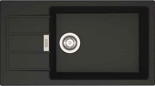 

Кухонная мойка Franke Sirius 2.0 S2D 611-78 XL (435) Tectonite 143.0628.368 (оникс)