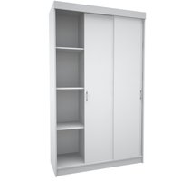 Шкаф-купе МДК СК1 3-х створчатый 2020x1300x520 (белый)