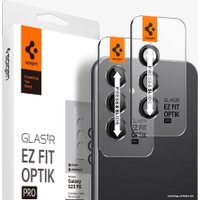 Защитное стекло Spigen Optik TR EZ Fit camera protector для Samsung Galaxy S23 FE AGL06987 (2шт)