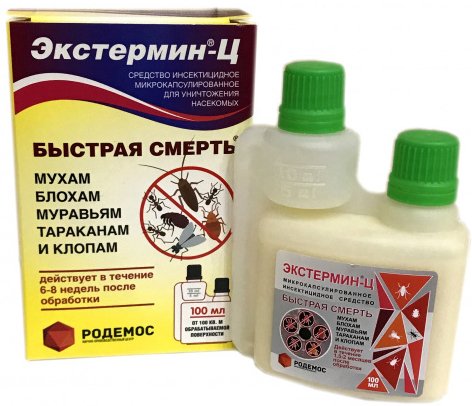 

Средство от насекомых Экстермин-Ц от насекомых 100 мл