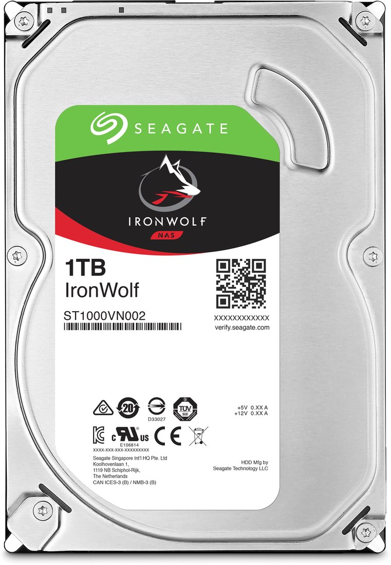 

Жесткий диск Seagate Ironwolf 1TB [ST1000VN002]