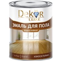 Эмаль Dekor для пола 0.8 кг (золотисто-коричневый)