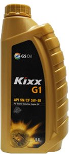 

Моторное масло Kixx G1 5W-40 SN/CF 1л