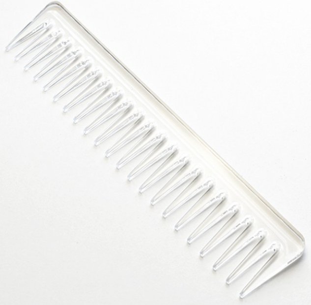 

Расческа гребень Janeke Supercomb 80871TRA (прозрачный хрусталь)