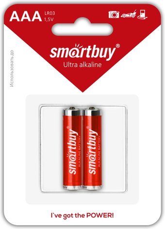 Батарейка SmartBuy SBBA-3A02B (2 шт)